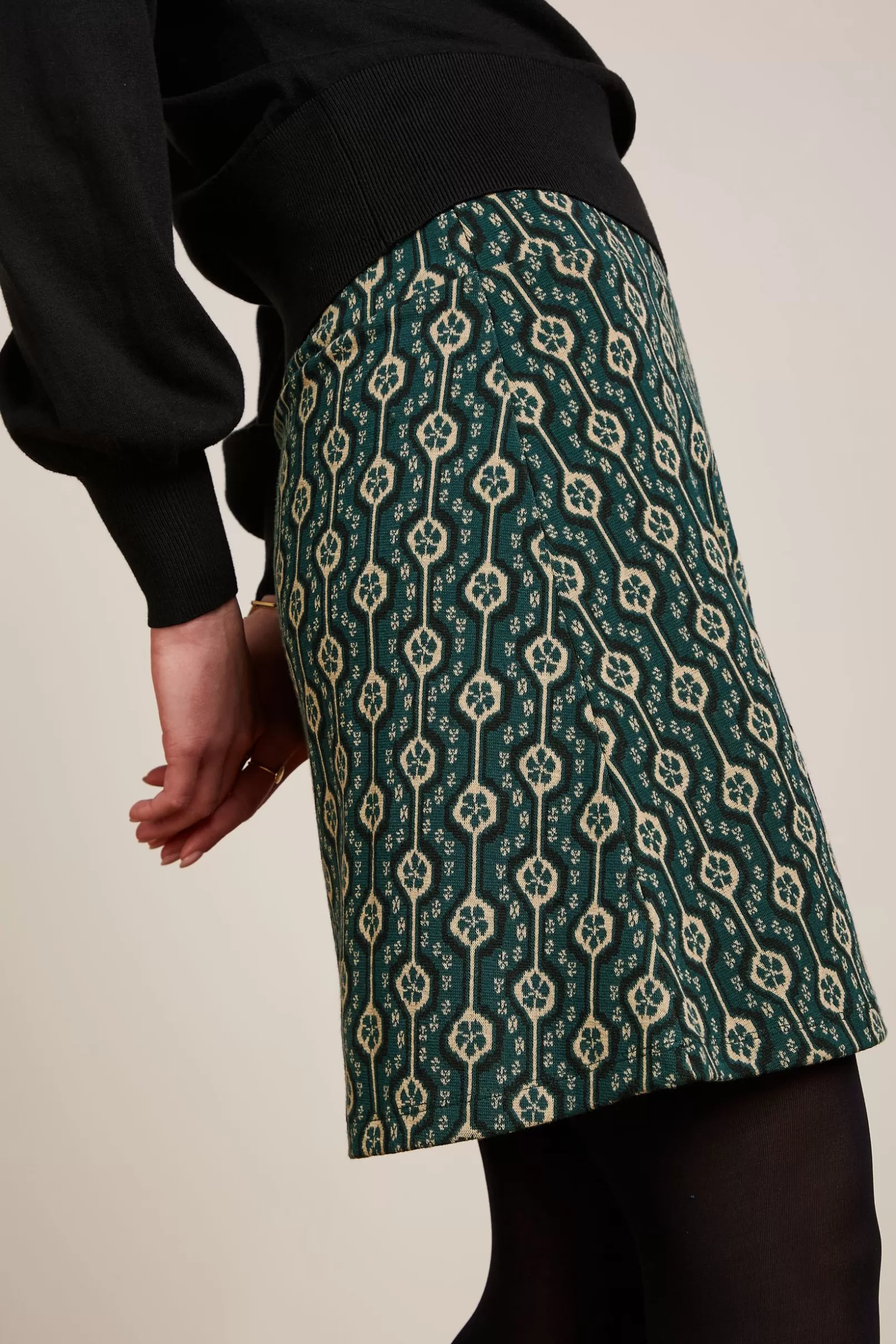 Rokken*King Louie Border Skirt Carnaby Urban Green