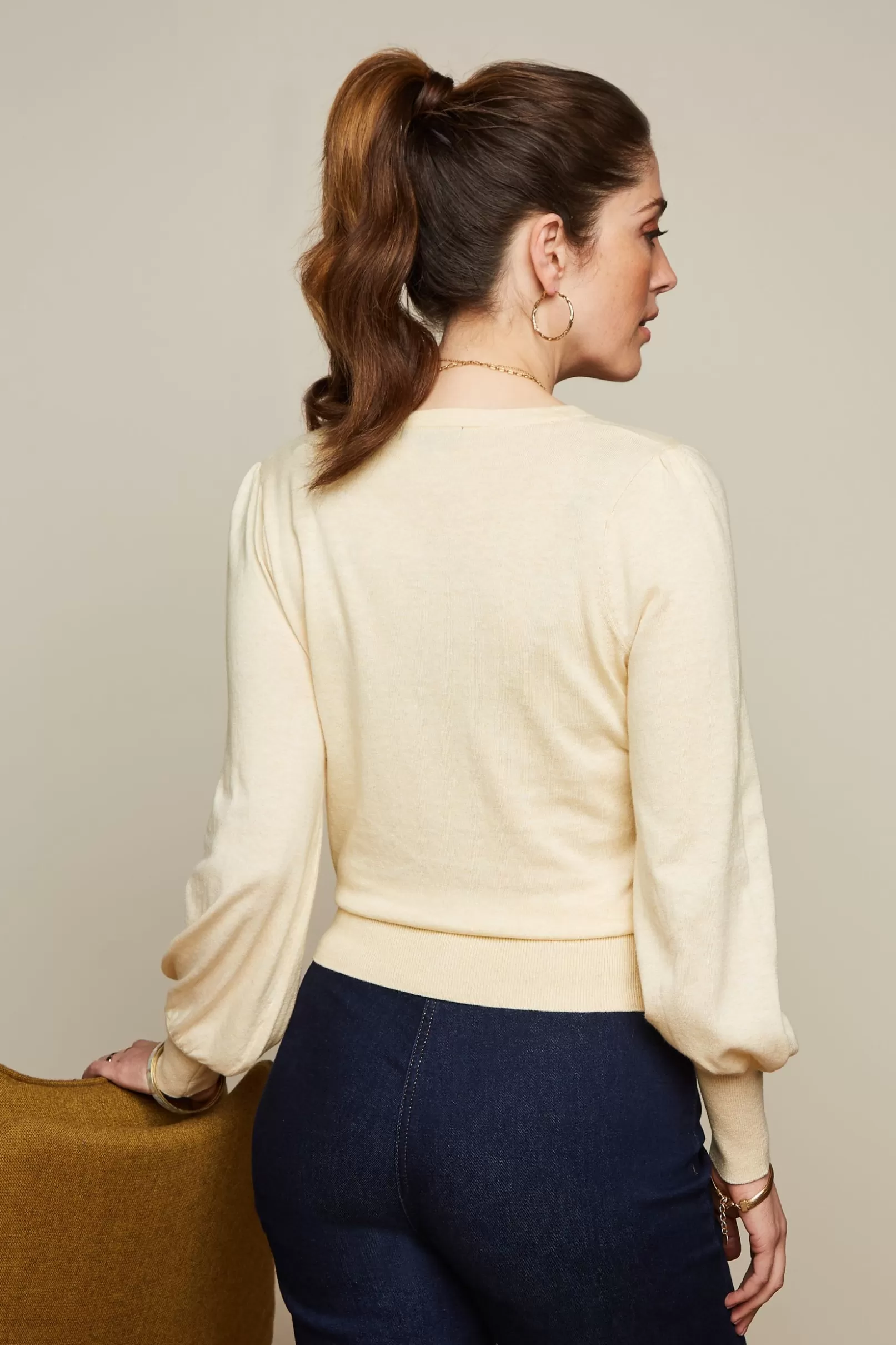 Tops & Shirts*King Louie Lulu Wrap Top Cocoon Cream