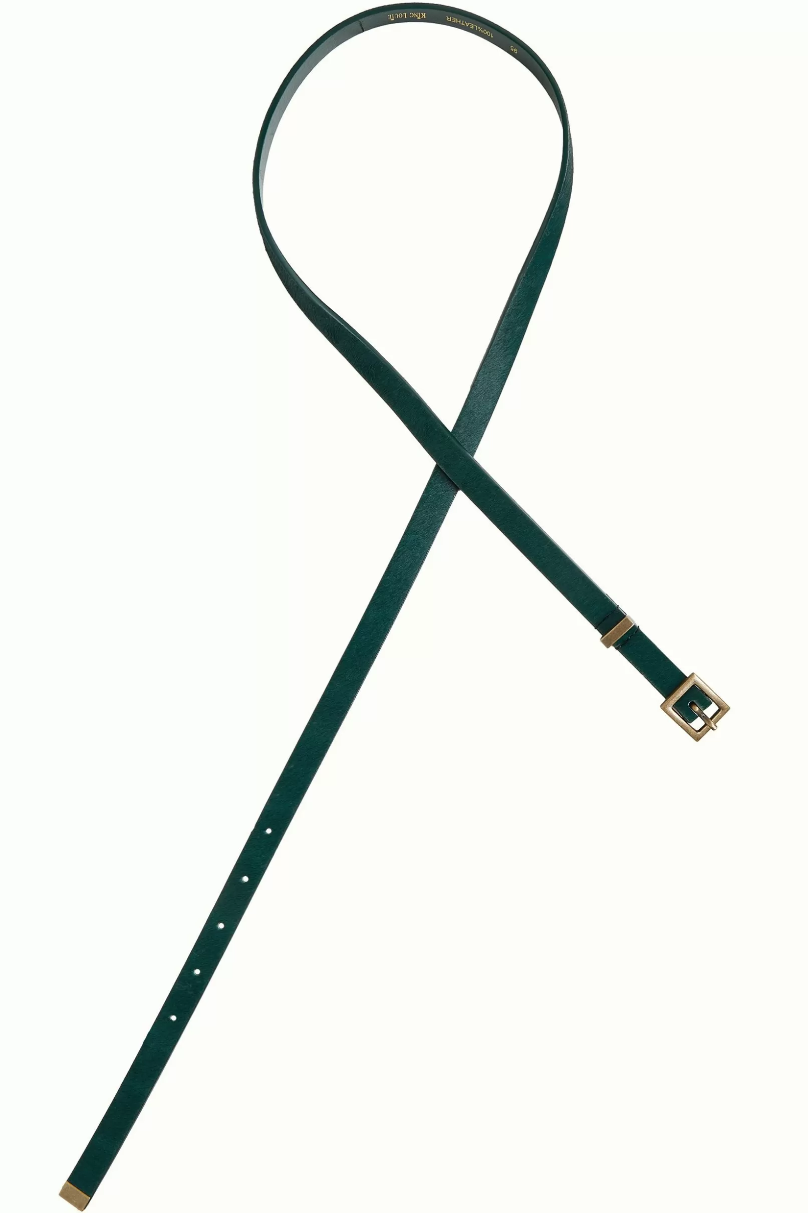 Accessoires*King Louie Ponyskin Belt Forest Green