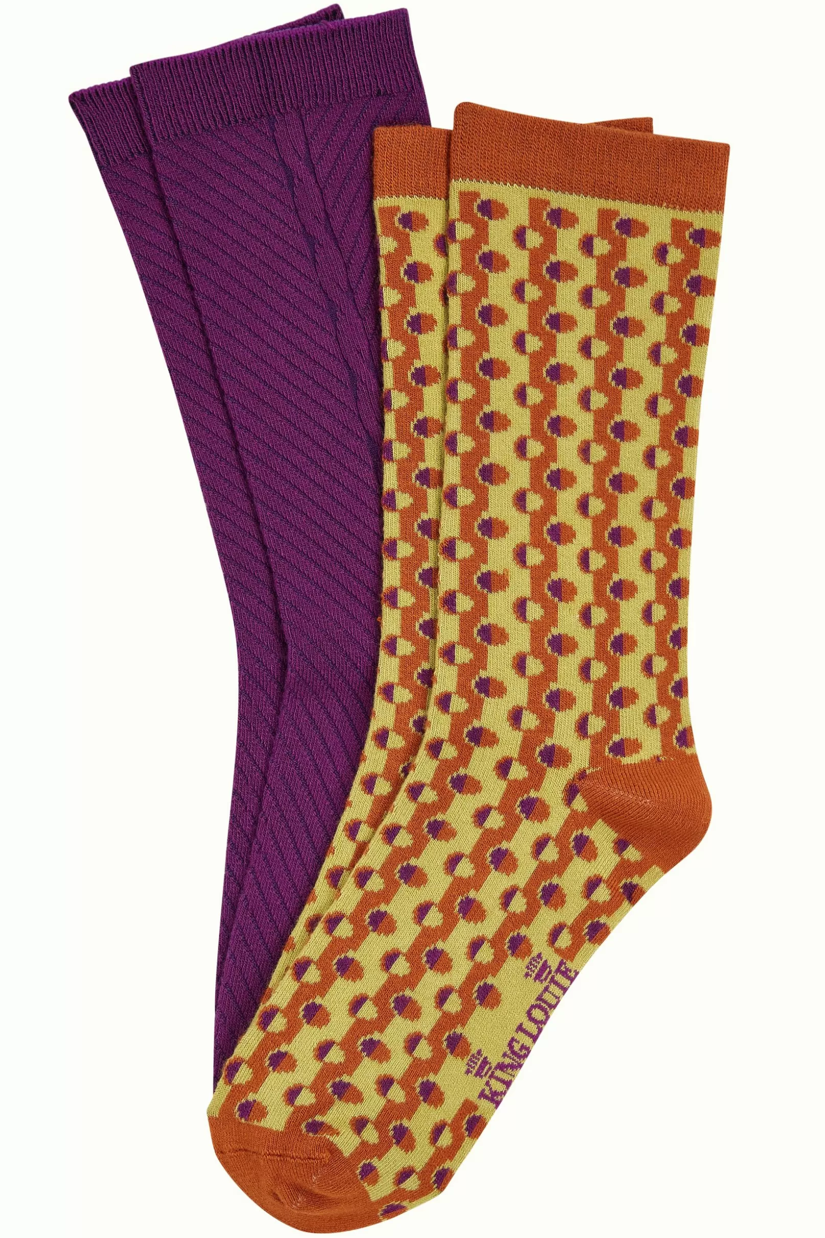 Accessoires*King Louie Socks 2-Pack Cosette Umbre