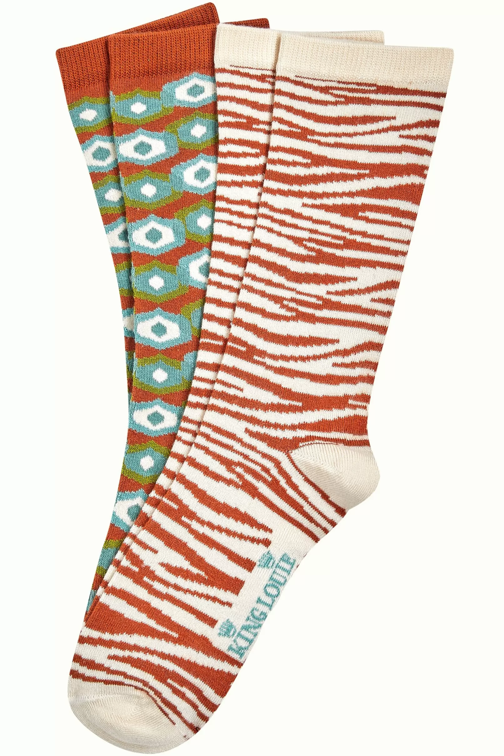 Accessoires*King Louie Socks 2-Pack Meribel Caramel