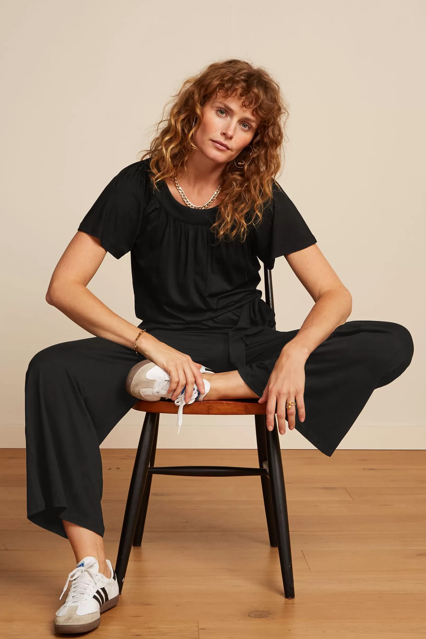 Jumpsuits*King Louie Talia Jumpsuit Ecovero Classic Black