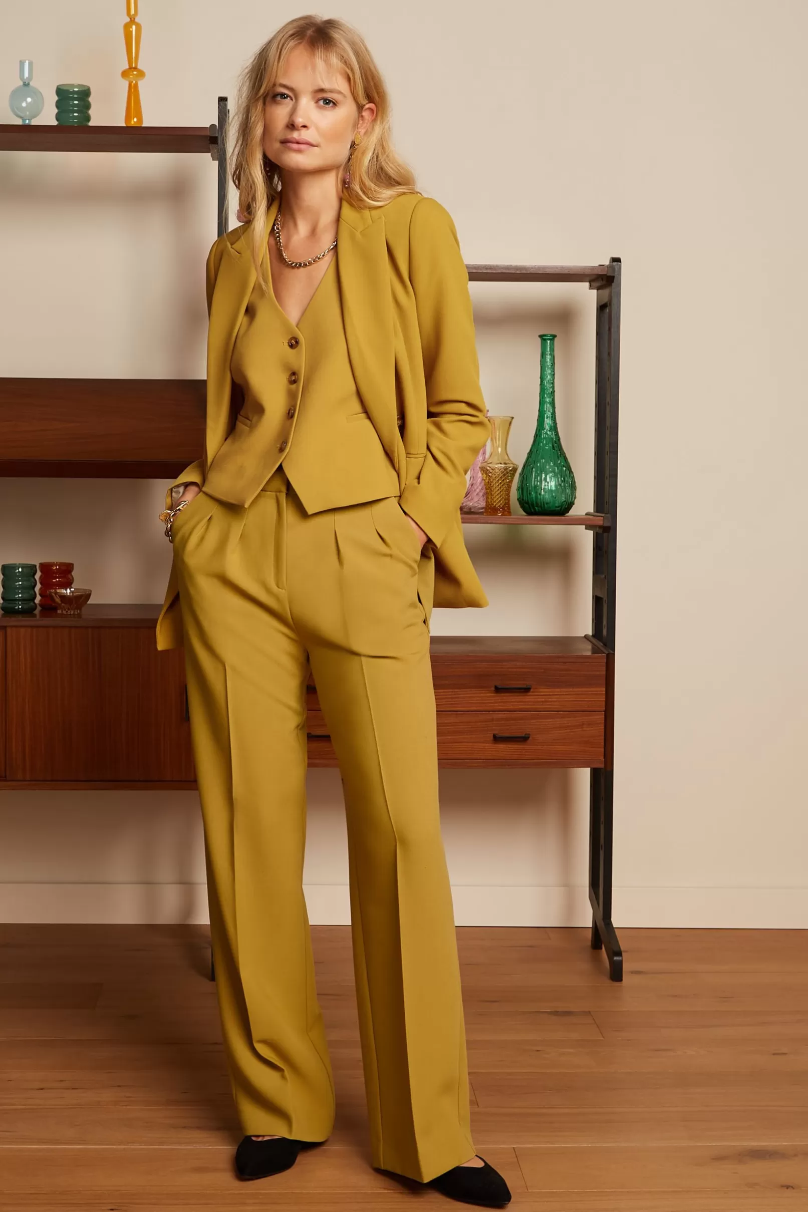 Jassen & Blazers*King Louie Tina Blazer Simonet Sulphur Yellow